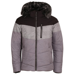 Herren-Winterjacke Alpine Pro Saptah grau/schwarz wild dove