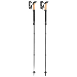 Trekkingstöcke Leki Black Series FX Carbon schwarz black-naturalcarbon