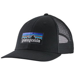 Baseballmütze Patagonia P-6 Logo LoPro Trucker Hat schwarz Black