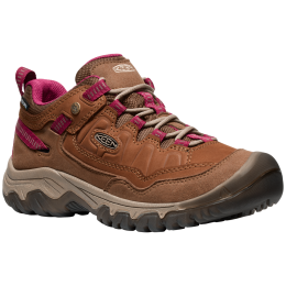Damenschuhe Keen Targhee IV WP W braun bison/beaujolais