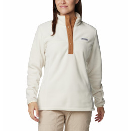 Damenpullover Columbia Benton Springs™ 1/2 Snap Pull Over Ii beige/weiß Chalk, Camel Brown