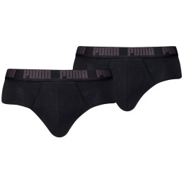 Herrenslips Puma Everyday Brief 2P schwarz Black