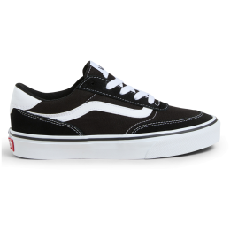Damenschuhe Vans Brooklyn Ls schwarz/weiß Suede/Canvas Black/White