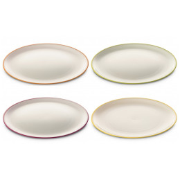 Teller-Set Omada Sanaliving DinnerPlate Set 4x Plate 24xh2cm