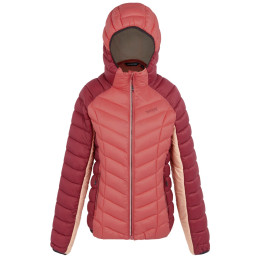 Damen-Winterjacke Regatta Women Hooded Dalent korallenfarbe RumbaRd/MnRd