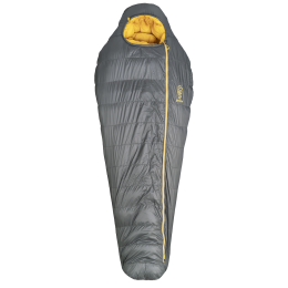 Daunenschlafsack Patizon D 590 S (156-170 cm) gelb/grün Green / Gold