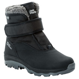 Kinder Winterschuhe Jack Wolfskin Vojo Shell Texapore Mid Vc K schwarz phantom