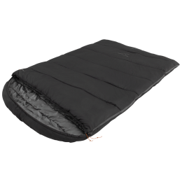 Schlafsack Easy Camp Raven Square Double 5°C schwarz/grau