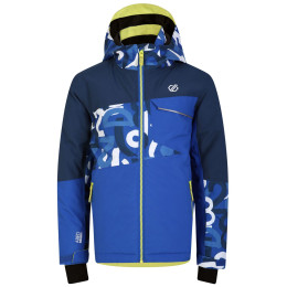Kinderjacke Dare 2b Traverse Jacket blau Olympian Blue Graffiti/Moonlight