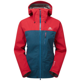 Damenjacke Mountain Equipment Makalu Wmns Jacket rot/blau Majolica/Capsicum