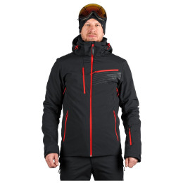 Herren Skijacke Northfinder Bartalan schwarz/rot 277blackred