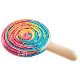 Luftmatratze Lollipop Intex Rainbow Lollipop Float rot/blau