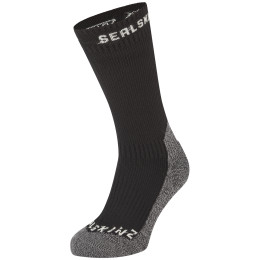 Wasserdichte Socken SealSkinz Stanfield schwarz/grau Black