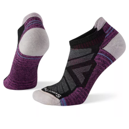 Damensocken Smartwool Hike Light Cushion Low Ankle Socks schwarz/lila charcoal