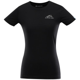 Damen-T-Shirt Alpine Pro Unega 8 schwarz