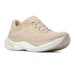 Damen Laufschuhe Topo Aura 2 beige Tan / White