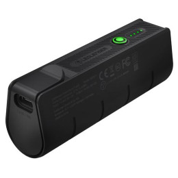 Powerbank Ledlenser Flex 5 + Akumulátor 21700 schwarz/grün černá