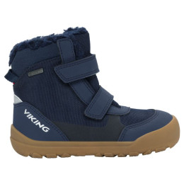 Kinder Winterschuhe Viking Outdoor Footwear Spruce Barefoot Warm GTX 2V Navy dunkelblau Navy