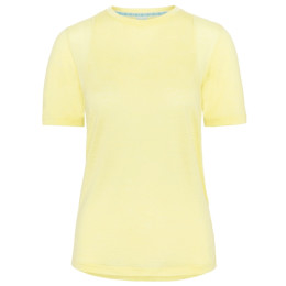 Damen-Funktionsshirt Kari Traa Embla Wool Tee gelb Mellow Yellow