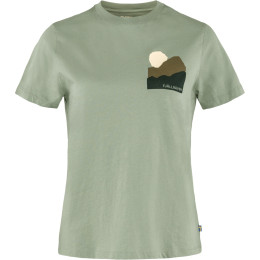 Damen-T-Shirt Fjällräven Nature T-shirt W grün 516_Sage Green