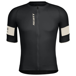 Herren Radtrikot Scott Jersey M's Endurance Pro SS schwarz/beige black/cotton white