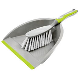 Handbesen Brunner Scoopy grau/gelb