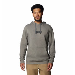 Herren-Sweatshirt Columbia Columbia Trek™ Hoodie grau Charcoal Heather, Puff Box Gem Logo
