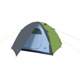 Wanderzelt Hannah Tycoon 4 grün Spring green/cloudy gray