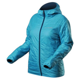 Damenjacke Trimm DOUBLE LADY blau azure/pinky