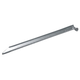 Zeltstifte Bo-Camp Steel Peg serrated 24cm 10pc silber