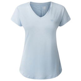 Damen-T-Shirt Dare 2b Vigilant Tee weiß/blau Chalk Blue