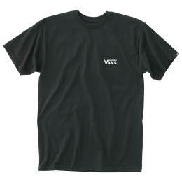 Herren-T-Shirt Vans MN Left Chest Logo Tee schwarz Black/White