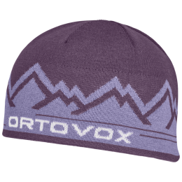 Mütze Ortovox Peak Beanie lila Wild Berry