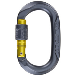 Karabiner Climbing Technology OVX SG schwarz/gelb anthracite/mustard