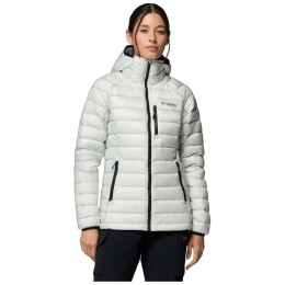 Damen Daunenjacke Columbia Arctic Crest Down Hooded Jacket weiß White