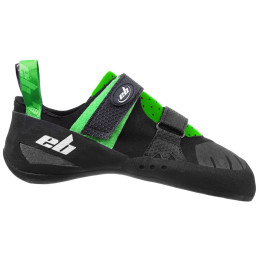 Kletterschuhe EB Climbing Electron schwarz/grün NOIR / VERT