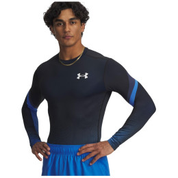 Herren-T-Shirt Under Armour Heatgear Sub Crew Ls blau/schwarz BlueAtlantis/Black/White