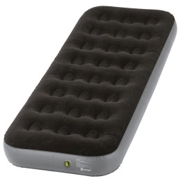 Aufblasbare Matratze Outwell Classic Single schwarz/grau Black & Grey
