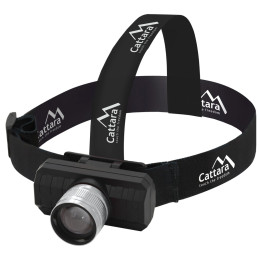 Stirnlampe Cattara SCORPION 90lm XPE ZOOM schwarz černá