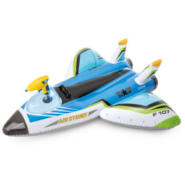 Aufblasbares Spielzeug Intex Water Gun Plane Ride-Ons 57536NP blau