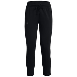 Damen-Jogginghosen Under Armour Terry Rival Jogger schwarz Black / / White