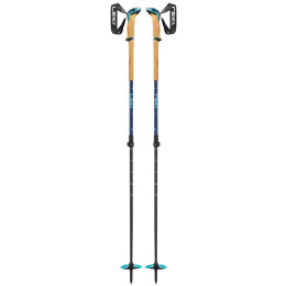 Skialp-Stöcke Leki Bernina Lite 2 schwarz/blau denimblue-midnight blue-mint