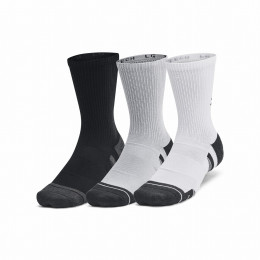 Socken-Set Under Armour Unisex Perf Tech 6Pk Crew schwarz/weiß ModGray/ModGray/JetGray