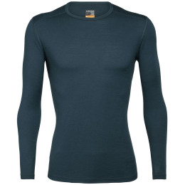 Herren-T-Shirt Icebreaker Mens 200 Oasis LS Crewe blau/grün Nightfall