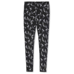 Damen-Funktionsunterhose Smartwool W Merino 250 Baselayer Pttrn Bottom Bxd schwarz/grau BlackPinwheel