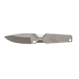 Messer TB OUTDOOR Monobloc Knife Impact 127 Stainless Steel silber