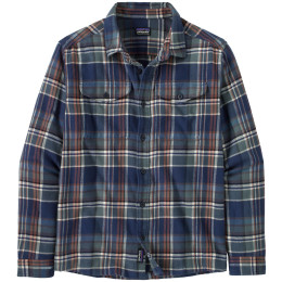 Herrenhemd Patagonia M's Fjord Flannel Shirt blau Adventurer: New Navy