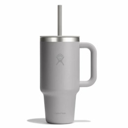 Thermotasse Hydro Flask All around Travel Tumbler 32 OZ (946ml) grau/weiß BIRCH