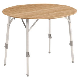 Campingtisch Outwell Custer Round braun Brown