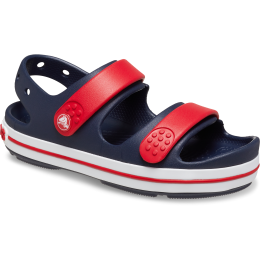 Kindersandalen Crocs Crocband Cruiser Sandal T blau/rot Navy/Varsity Red